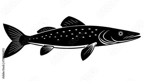 pike fish and svg file