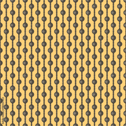 Seamless glamour print pattern with beads jewelry art decor wallpaper for textile, package, paper