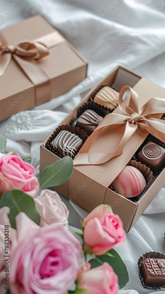 greeting gift box with candy greeting gift box with candy