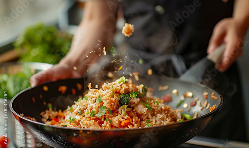 fried rice, the best food presentation