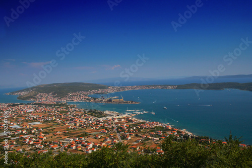 Croatia, a landscape with a view of water and port