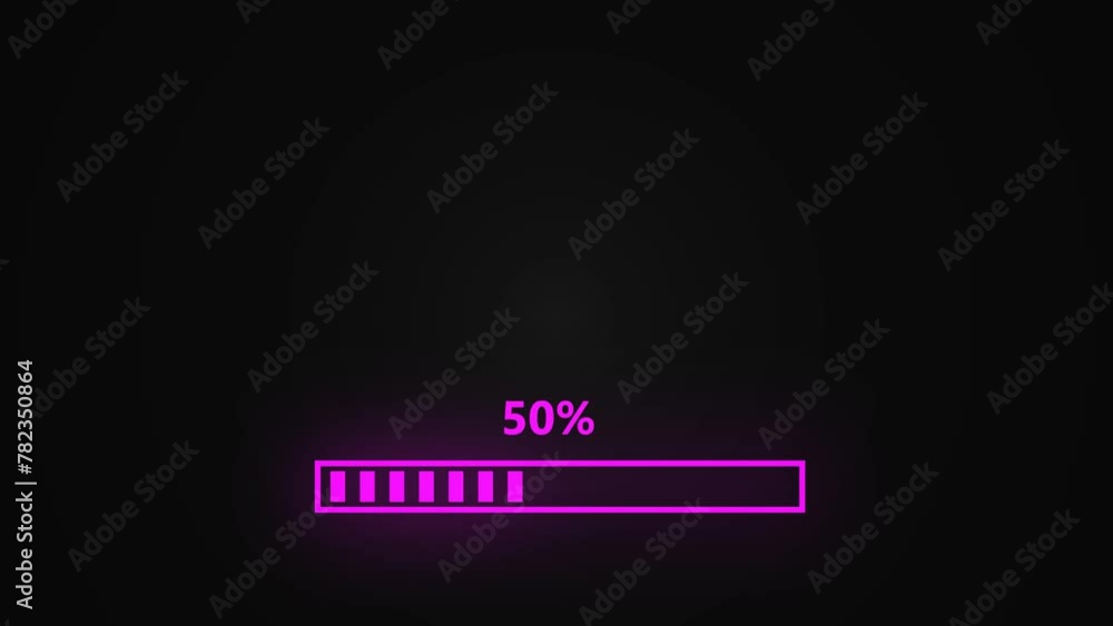 Loading bar progress, numerical counting from 0 to 100 Loading bar progress, numerical counting from 0 to 100