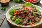 Spicy Thai beef salad