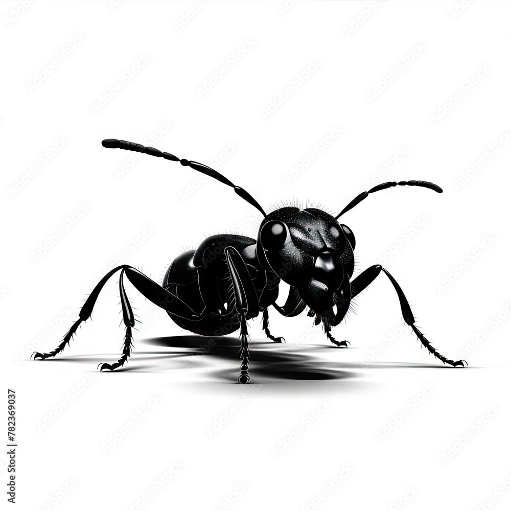 Elegant Monochrome Composition Generative AI Elegant Monochrome Composition Generative AI