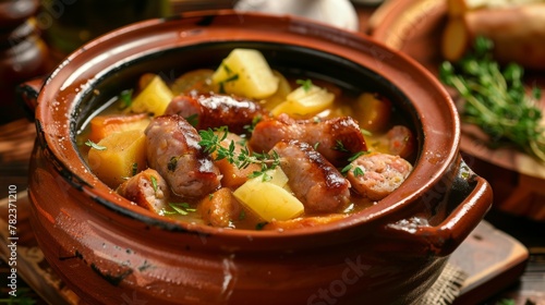 The national food in Ireland is Coddle soup