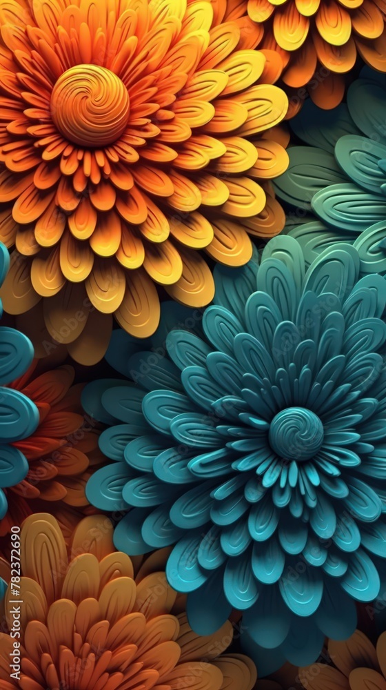 Captivating Abstract Composition of Vibrant Geometric Shapes Generative AI Captivating Abstract Composition of Vibrant Geometric Shapes Generative AI