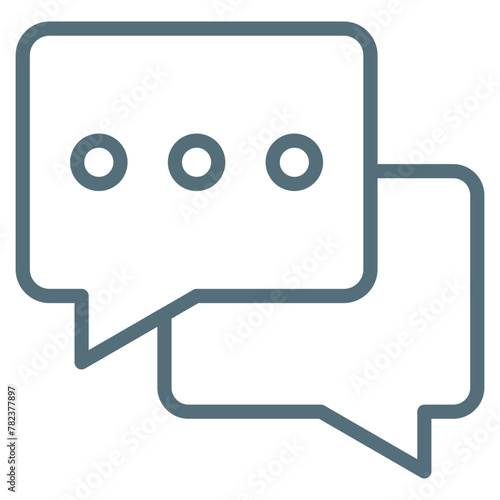 Message Icon Element For Design