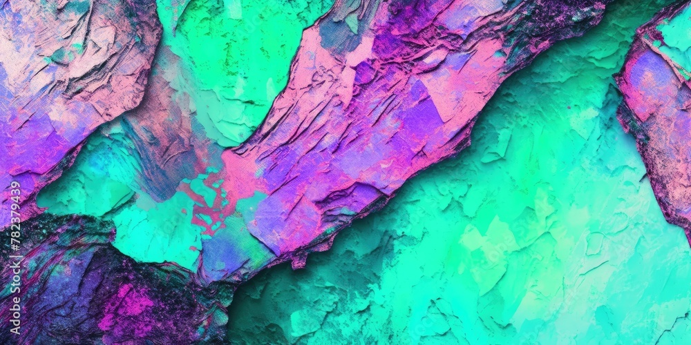Vibrant Multicolored Abstract Textured Background Generative AI