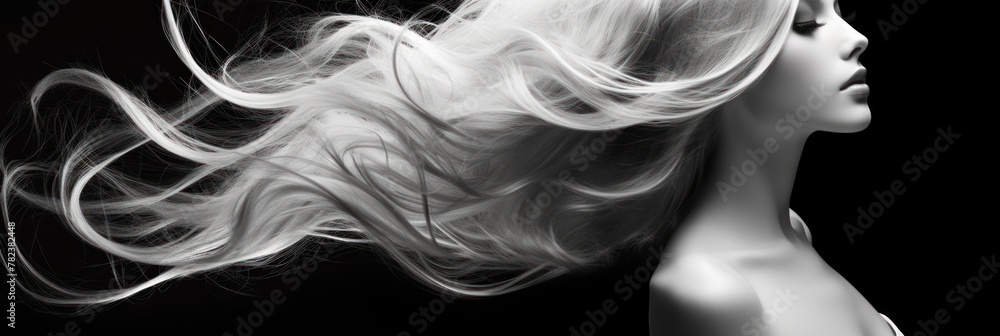 Moody Monochrome Artistic Background Generative AI Moody Monochrome Artistic Background Generative AI