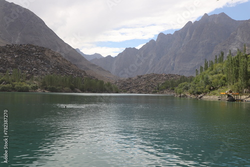 lake in the mountains