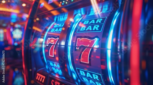 The Vibrant Slot Machine Lights