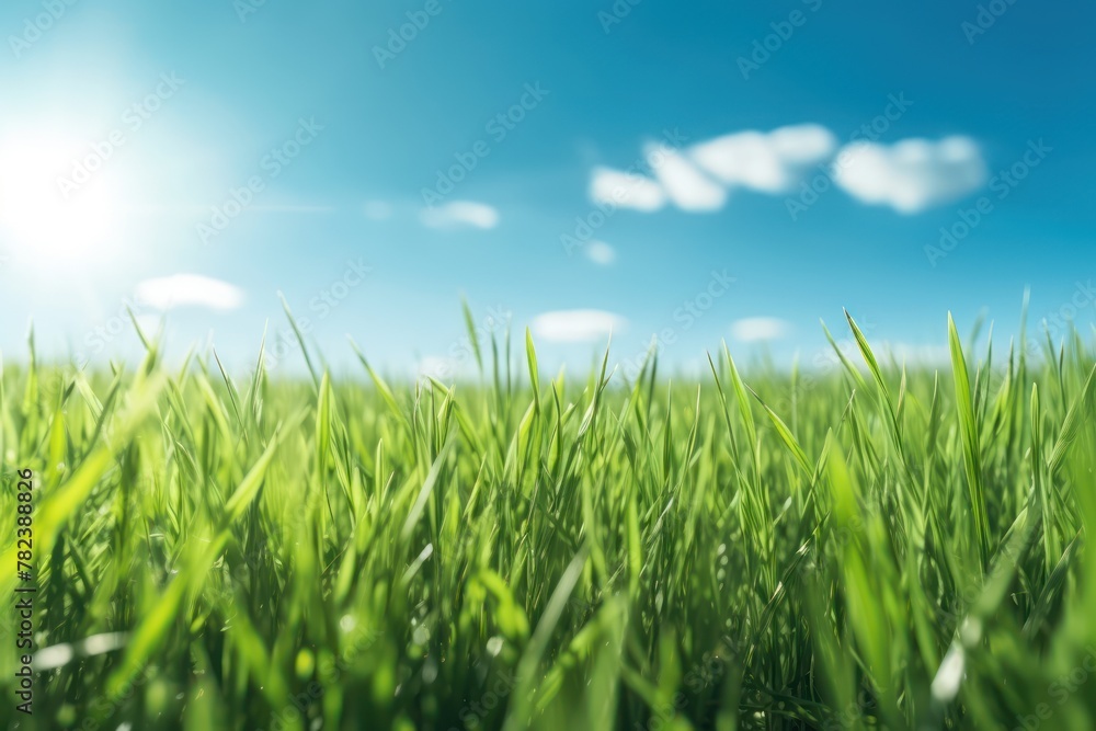 Fototapeta premium Picturesque Countryside Scenery Generative AI