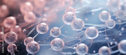 Close-up of tiny water droplets