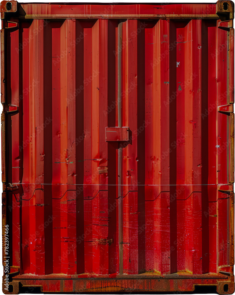Rusty shipping container cut out png on transparent background Stock ...
