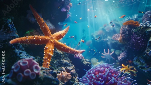 Explore the hidden wonders of the ocean floor and encounter aqeous animals in all their glory. 