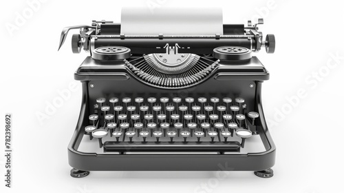 The Vintage Black Typewriter photo