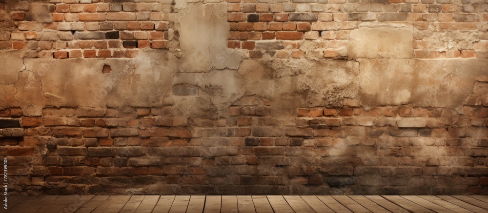 Decaying brick wall textures