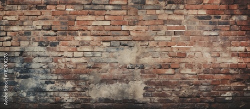 Old weathered brick wall