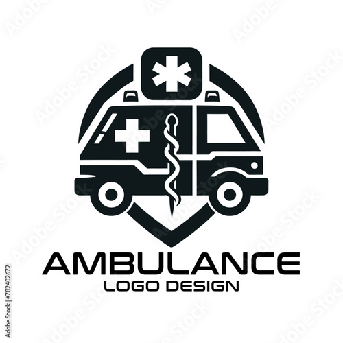 Ambulance Vector Logo Design