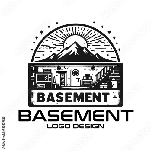 Basement Vector Logo Design