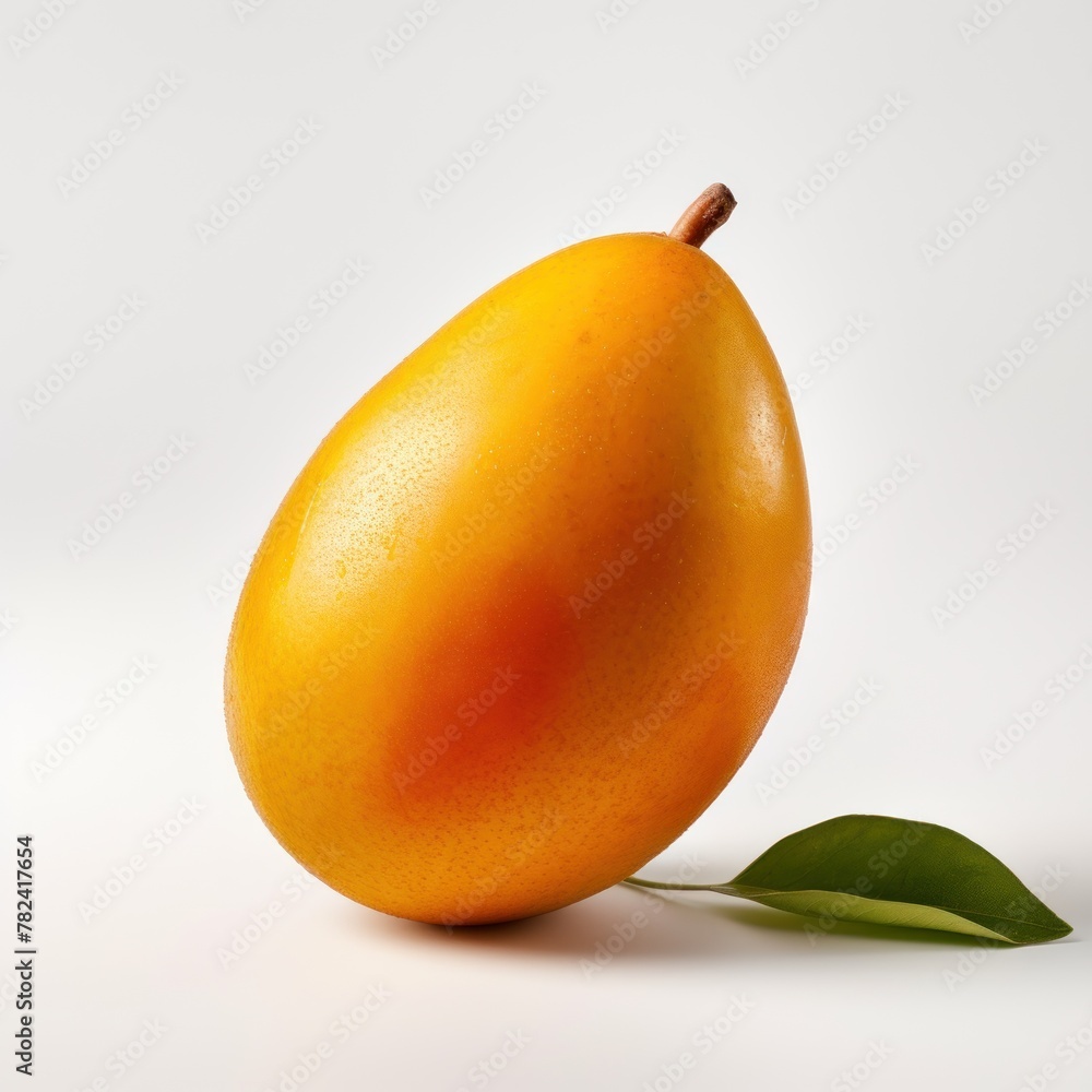 Minimalist Mango Still Life Generative AI