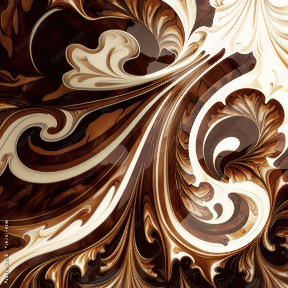Elegant Brown Marble Texture Generative AI Elegant Brown Marble Texture Generative AI