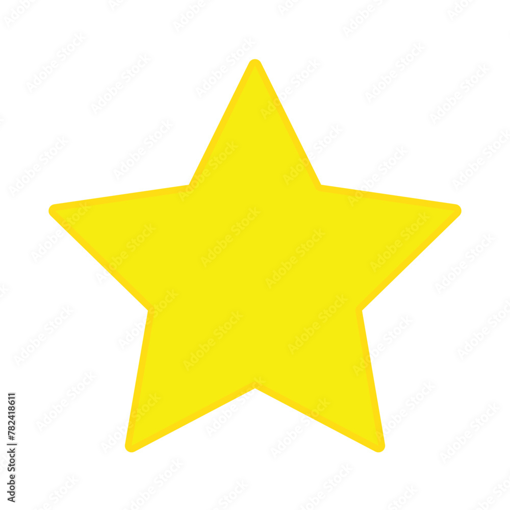 star vector icon on white background. flat rank. Black, yellow favorite symbol.12 star vector icon on white background. flat rank. Black, yellow favorite symbol.12