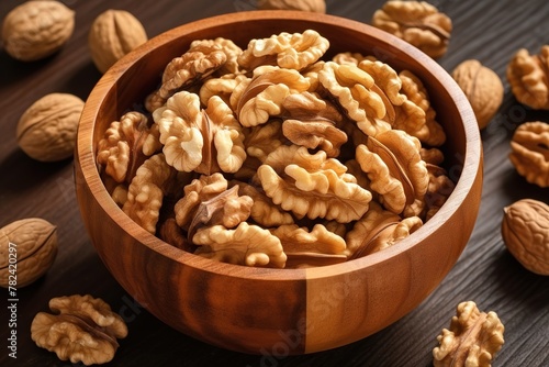 bowl of walnuts © Sarwar