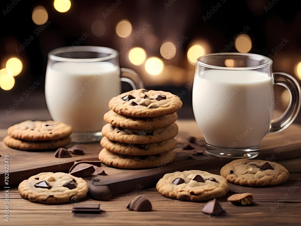 cookies and milk for breakfast cookies and milk for breakfast