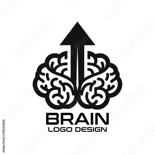 Brain Vector Logo Design