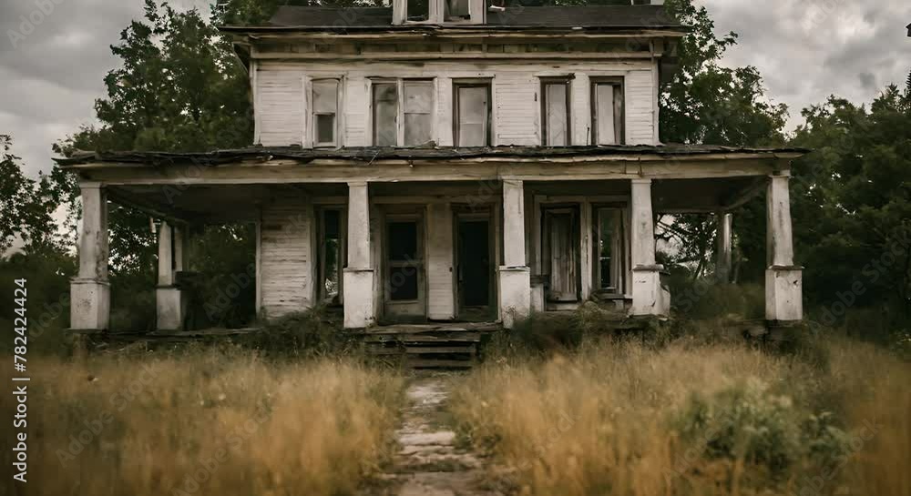 Abandoned old house.