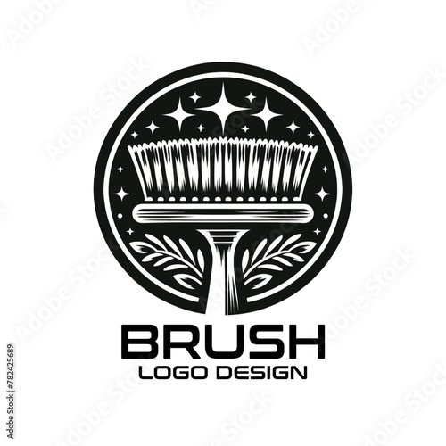 Brush Vector Logo Design