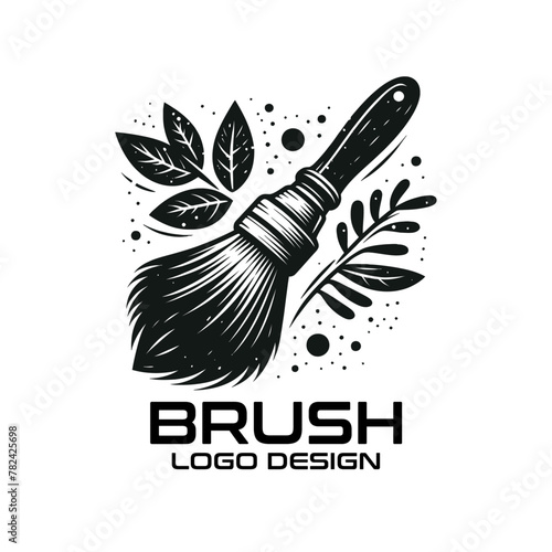 Brush Vector Logo Design