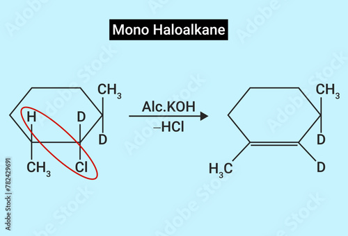 Monohaloalkanes are known as alkyl halides photo