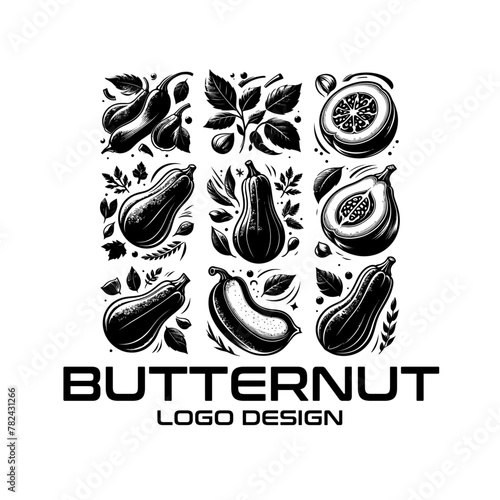 Butternut Vector Logo Design