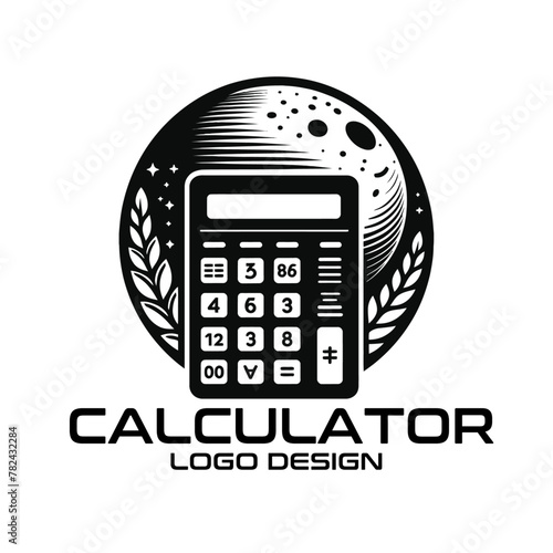 Calculator Vector Logo Design