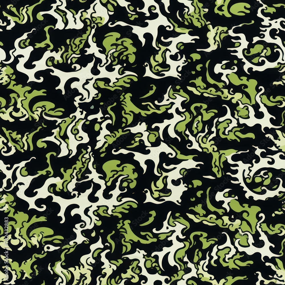 Slime Green - Abstract Art Generative AI Slime Green - Abstract Art Generative AI
