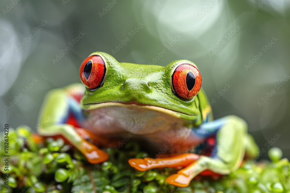 Fototapeta premium Red Eyed Tree Frog