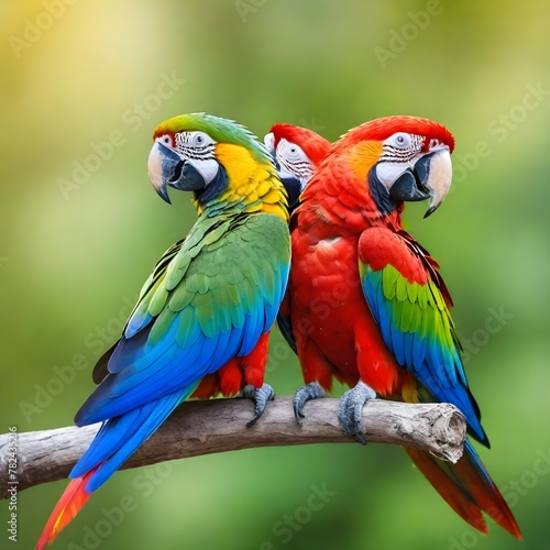blue and yellow macaw © Farah Abbasi