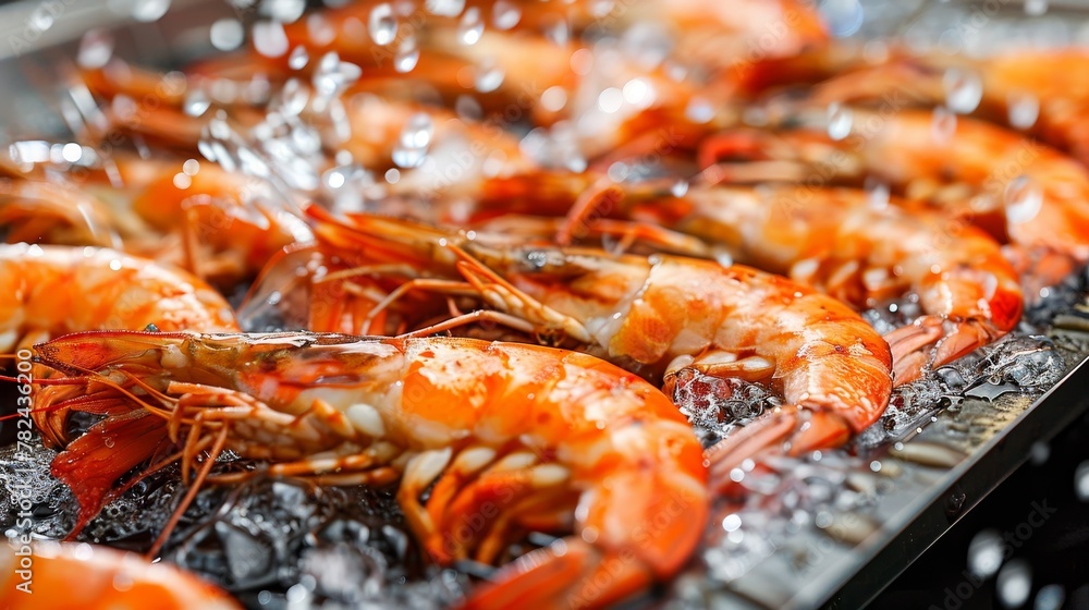 Crispy golden shrimp tempura with succulent shrimp in a juicy, flavorful coating