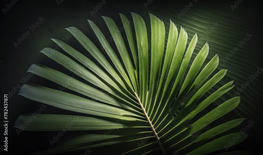 Fototapeta premium Ethereal Tropical Dreamscape Generative AI