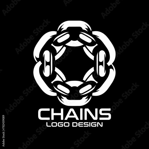 Chains Vector Logo Design
