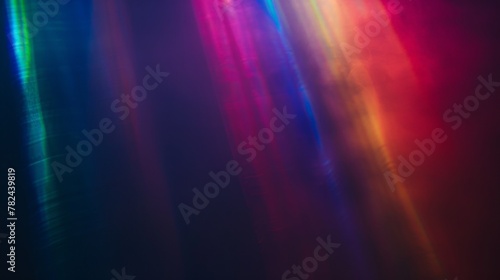 Vibrant Light Leaks and Lens Flare Background