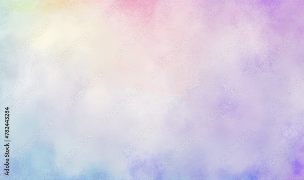 Ethereal Watercolor Paper Texture with Dreamy Soft Pattern Generative AI