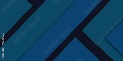 Blue background vector overlapping on dark space for background design. vector illustration