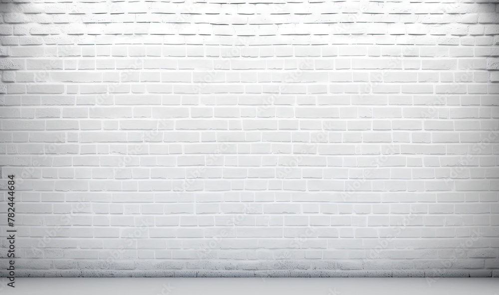 Fototapeta premium Ethereal Dreamy Old Brick Wall Panorama Generative AI