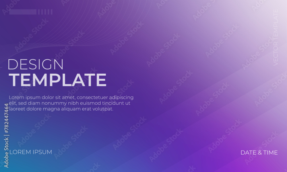 Blue and Purple Gradient Background for Creative Design and Artistic Projects