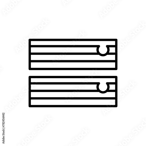 waffer line icon
