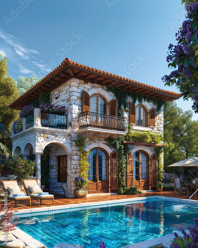 Poolside Paradise: A Taste of Mediterranean Luxury © Grumpy