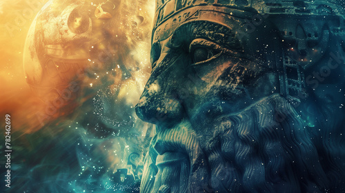 anunnaki god  photo